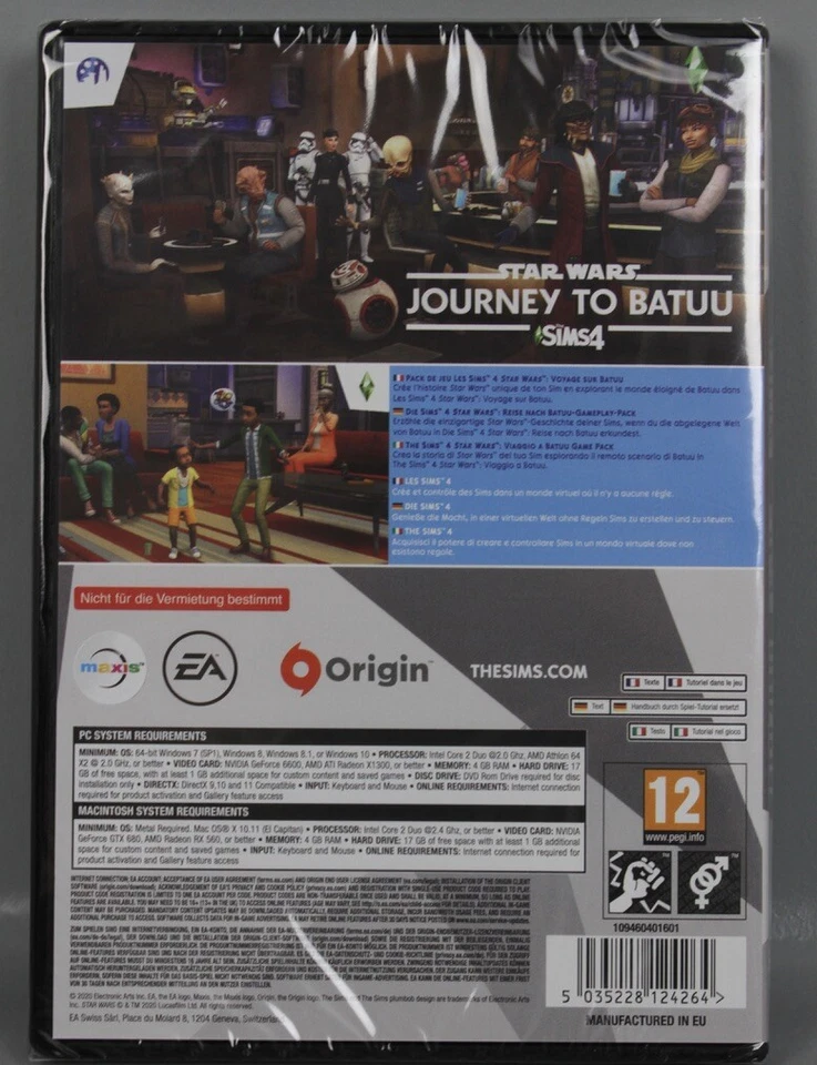 Die Sims 4 Star Wars: Reise nach Batuu Bundle PC CODE Erweiterungspack K42-45 - Bild 3 von 4