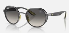 RAY-BAN RB3703M SCUDERIA FERRARI COLLECTION Polished Gunmetal/ Grey Gradient