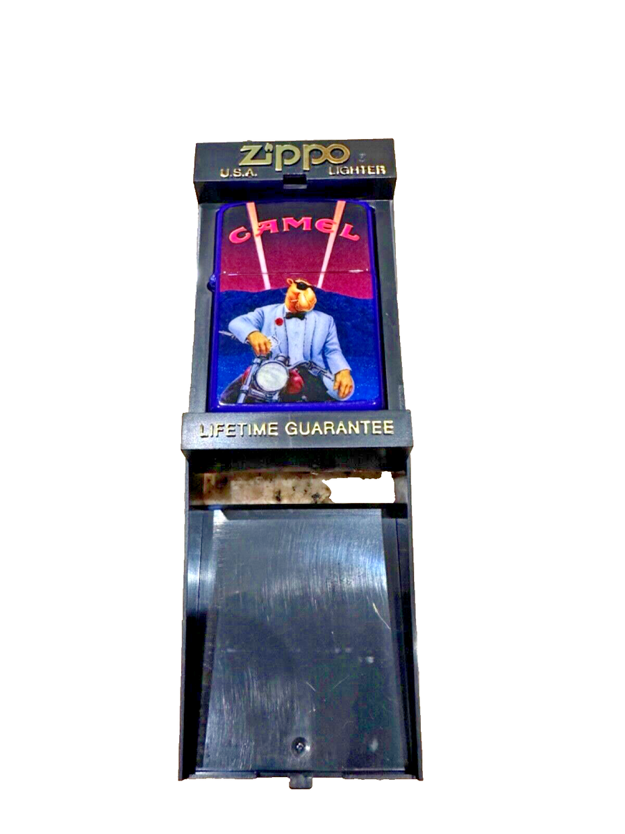 Zippo Lighter 1993 RJRTC Joe Camel White Tux Motorcycle Unfired | eBay