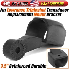 For Lowrance Tripleshot Transducer Replacement Mount Bracket Support Reinforced