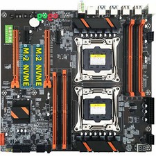 X99 Dual Socket Motherboard Mainboard FCLGA 2011-3 for Intel E5-2680 V4 BSG