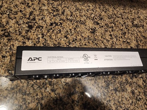 Rack Mounted APC Rack Power Distribution Unit (PDU) AP9563 2.4kVA 16A 120V - 第 4/6 張圖片