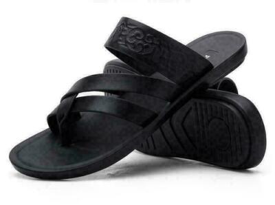 【新品】 SLIPPER　　　　 LEATHER/BLACK 26㎝ Leather slipper | black - Doucal's
