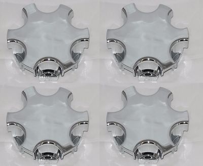 SET OF 4 FITS INFINITI 2001 2002 2003 QX4 CHROME WHEEL RIM CENTER CAPS 99-2056
