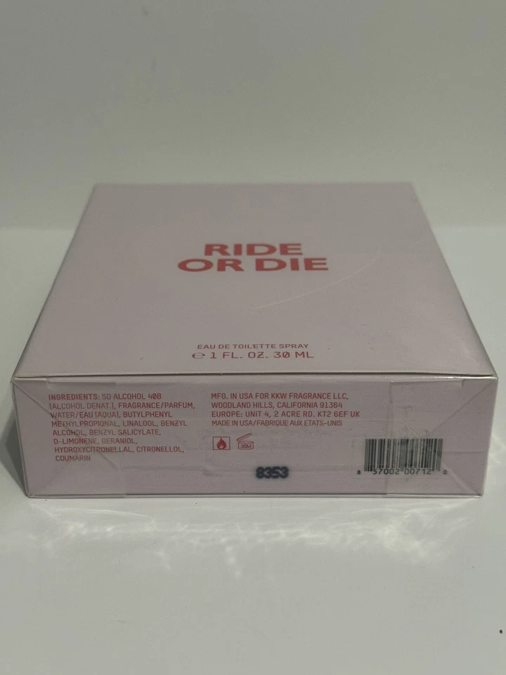 Kim Kardashian, KKW Fragancia Kimoji Corazones, Ride Or Die - 1 Fl Oz - Sellado Foto 3 de 3