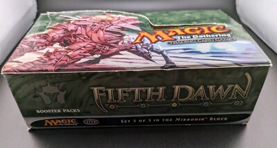 MTG Magic The Gathering Fifth Dawn Booster Box ** DISPLAY/EMPTY** | eBay
