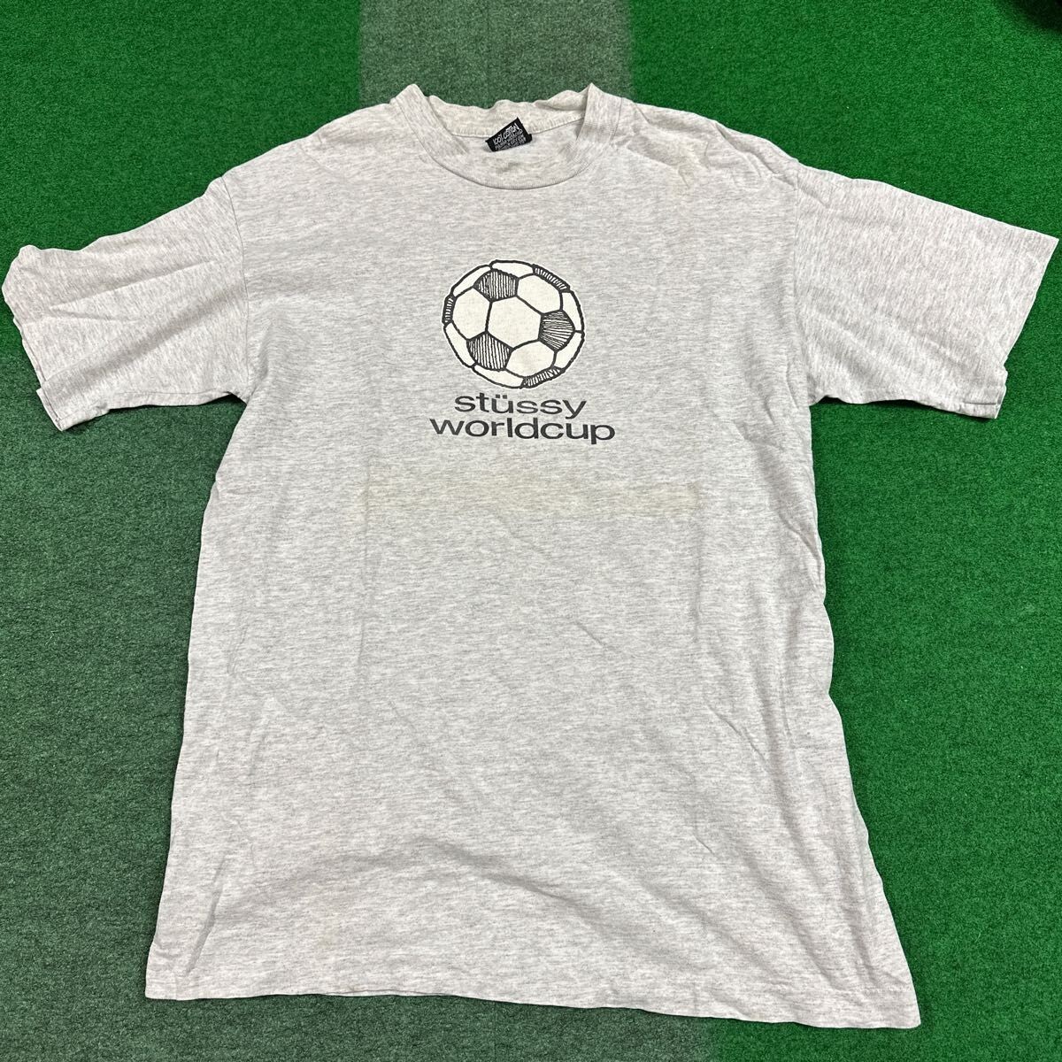 Stussy Stussy T shirt World Cup Rare Vintage Made in USA Made in