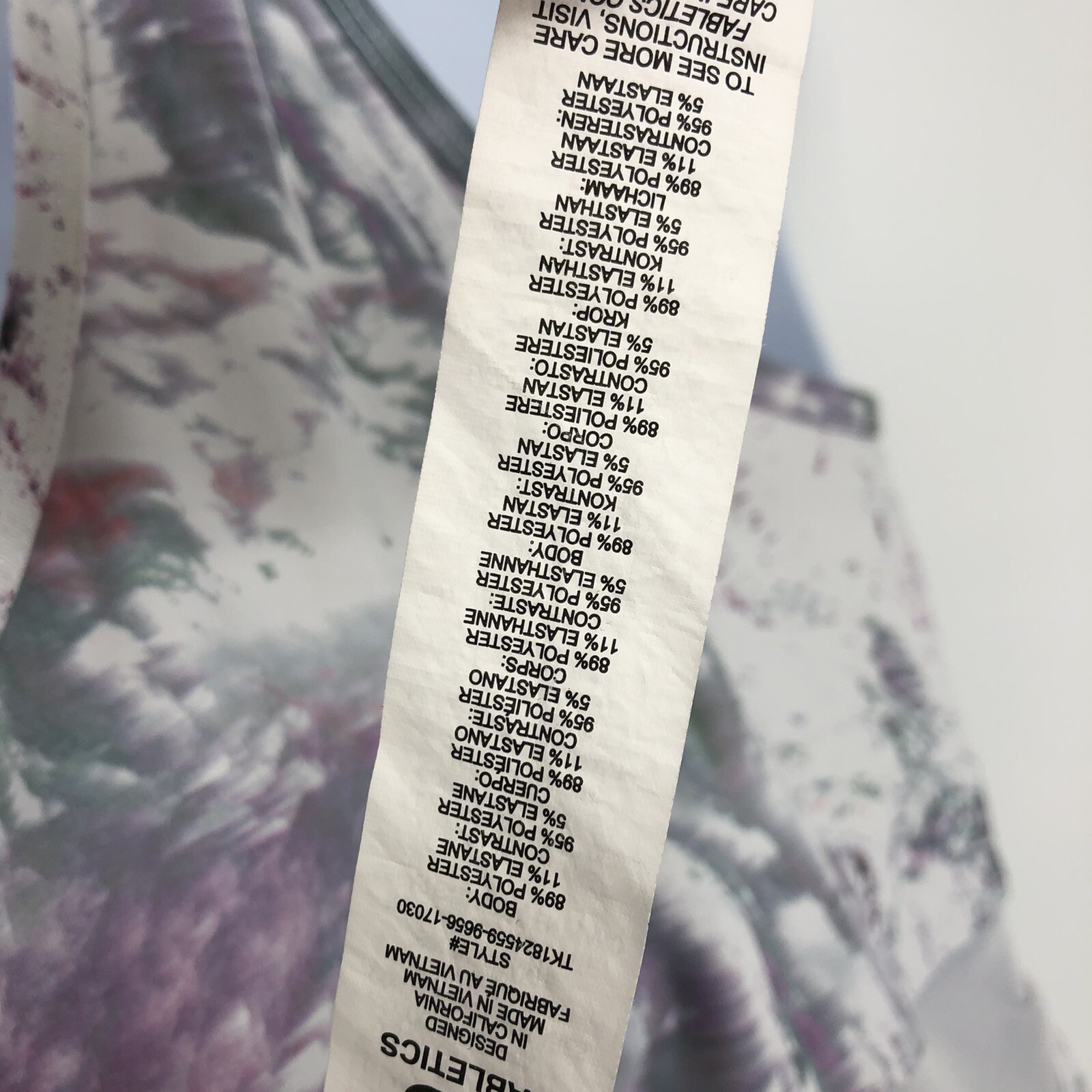 Fabletics Small Daphne Performance Tank Stratus/W… - image 8