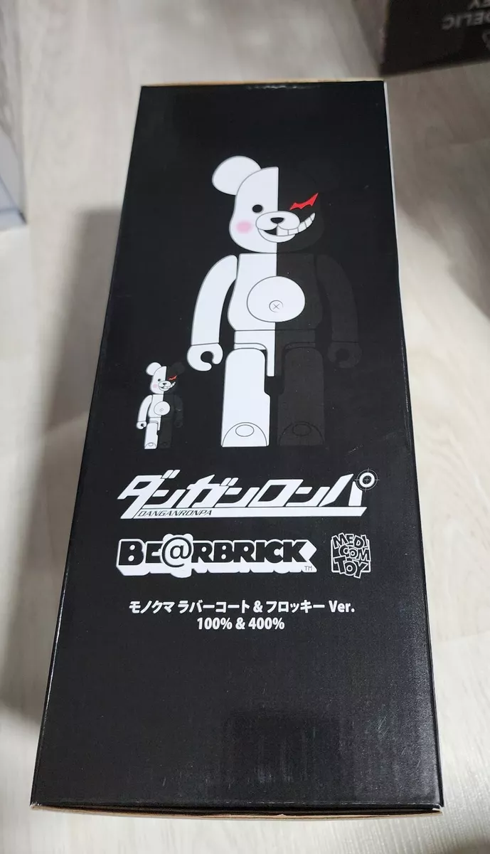 BEARBRICK MONOKUMA Danganronpa 100%&400% Medicom Toy Be@rbrick