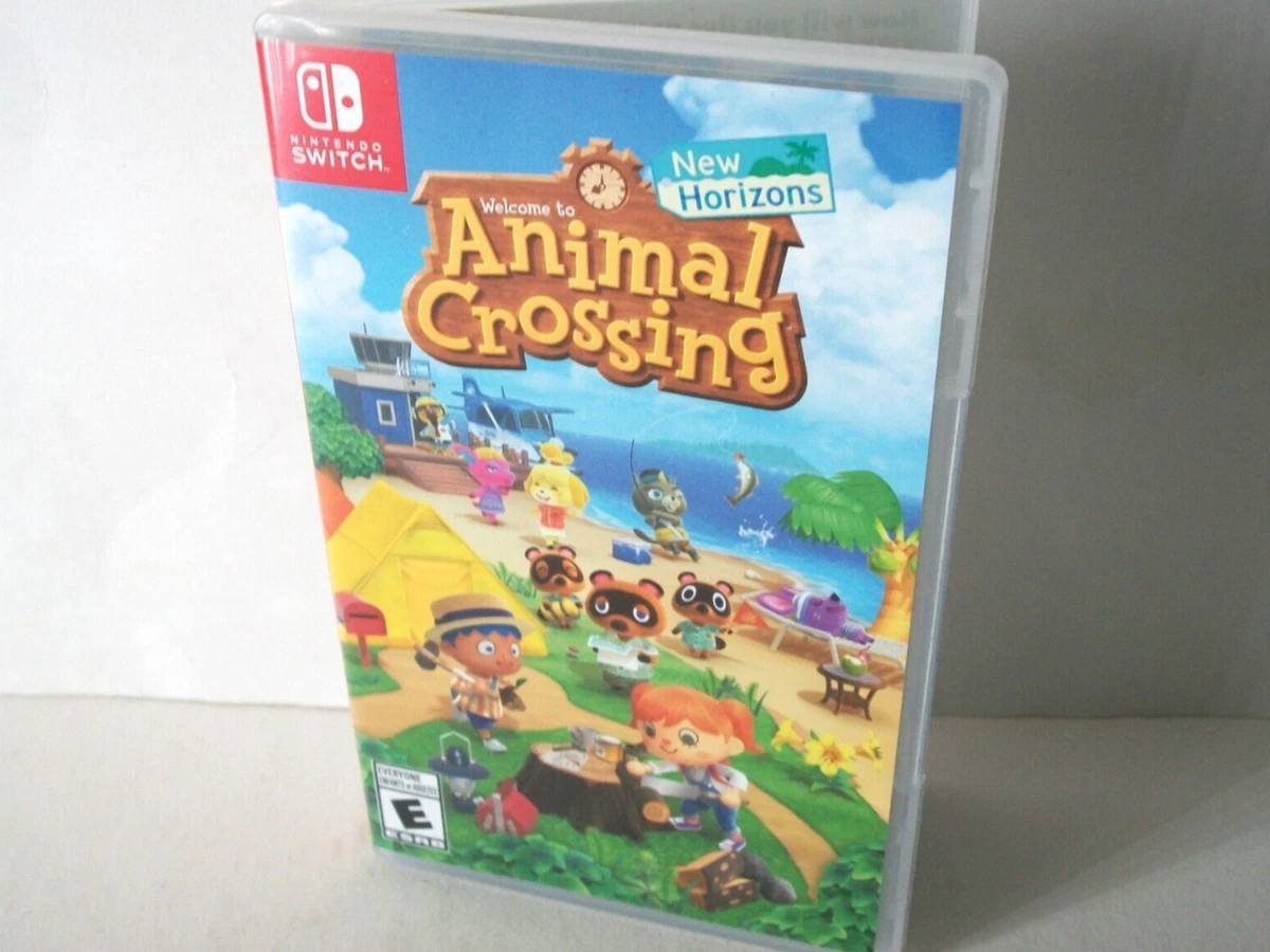 Animal Crossing Switch Case Only NO GAME Nintendo Empty Box Artwork New  Horizons