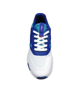 Polo Ralph Lauren Men's Royal/White/Aqua Colorblock Lace Up