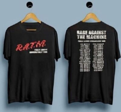 Rage Against The Machine 2022 Concert Tour T Shirt, Rage Against T shirt S-5XL