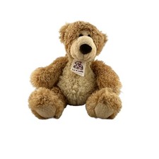 Plush Aurora Light Brown Bear with Luv To Cuddle Tag at Neck, Furry, EUC