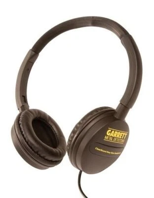 Garrett ClearSound Easy Stow In-Line Volume Metal Detector Headphones 1612700