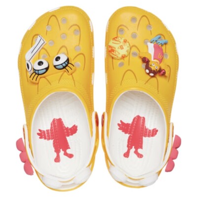 McDonald's × Crocs Classic Clog Birdie Yellow 208696-730 Womens Size 9 - Mens 7