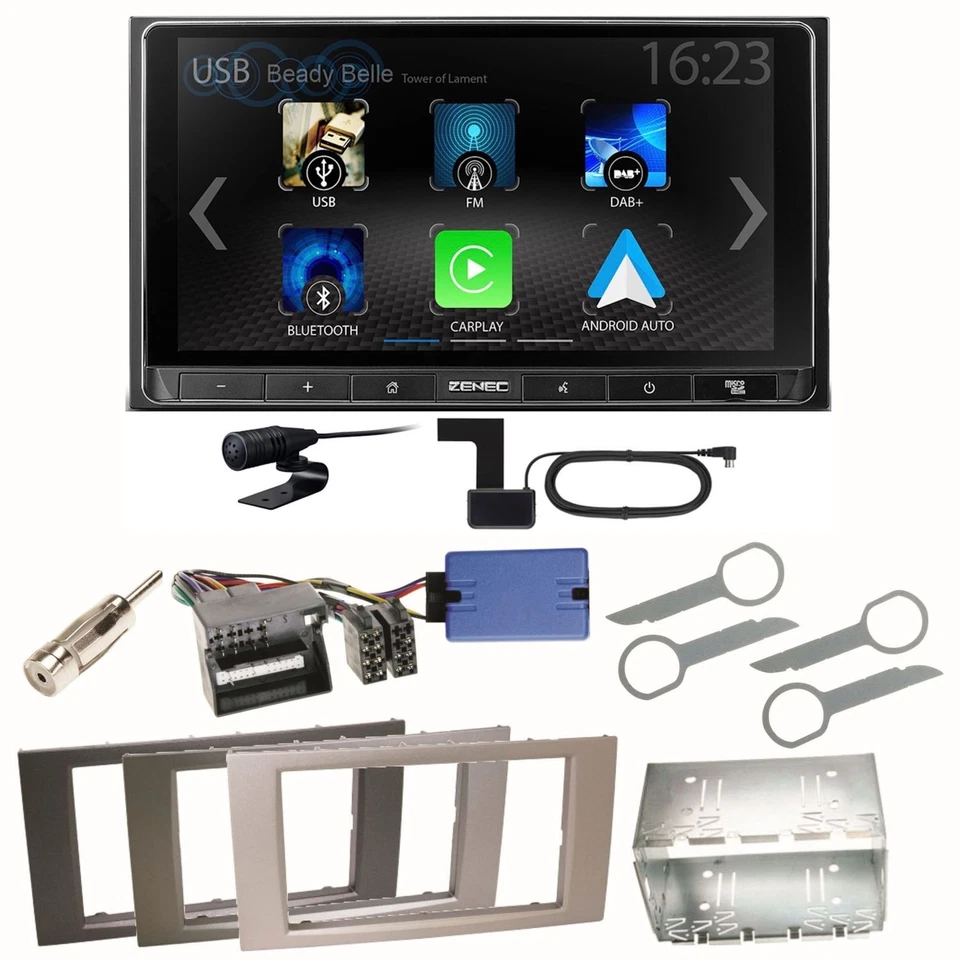 ZENEC Z-N538 Android Auto CarPlay Einbauset für Ford Kuga Fusion Galaxy S-Max - Bild 1 von 1