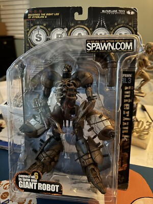 McFarlane Toys Spawn Series 18 Interlink 6 Right Leg RL3 Of Giant Robot...