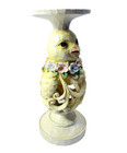 Valerie Parr Hill Easter Chick Egg Pillar Candle Holder 10 inches Tall