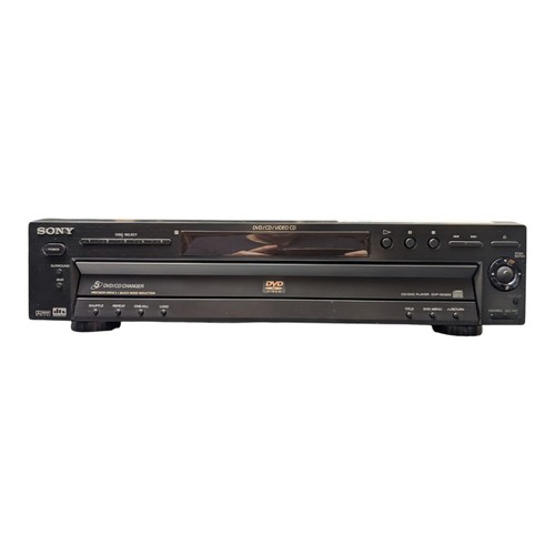 Sony DVP-NC600 5-Disc DVD CD Carousel Changer + Remote, Tested + Working - 第 2/7 張圖片