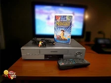 Proscan PSVR72 VCR plus Video Cassette Recorder VHS Player Remote Cable Serviced