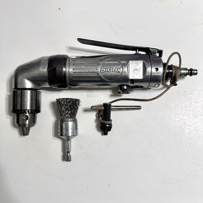 Sioux 5430 Angle Air Drill Right 3/8'' 1200Rpm Pneumatic Tool Reversible