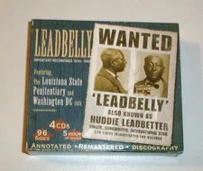 Leadbelly – Important Recordings 1934 - 1949 4 CD Box UK Import Near Mint Cond
