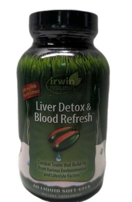 Liver Detox & Blood Refresh  60 Softgels By Irwin Naturals - 07/2026