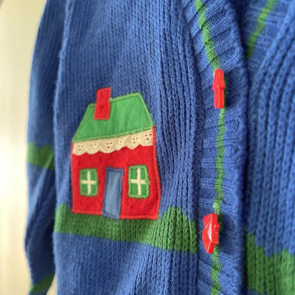 Cárdigan Suéter Ruth Scharf Niñas Juvenil M Bordado Regreso al Cole De Colección Foto 3 de 4