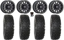 Method 401 Bdlk 15" Wheels Bk (4+3) 33" RC500S Sticky Tires Can-Am Maverick X3