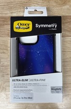OtterBox iPhone 16 Pro Max Symmetry Series Case with MagSafe - Nebula Night Blue