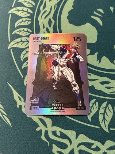 Jaxson Dart DART-BOARD Silver Steel Foil Bo Jackson Battle Arena 2026 Edition