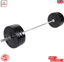 Bumper Weight Plates 100kg/150KG Full Weights & Olympic Barbell Set Gym CrossFit
