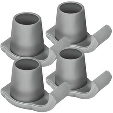 4 Pack Walker Skis Glides for Folding Walkers, Essentials Universal Walker Ac...
