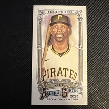 2025 Topps Allen & Ginter - Andrew McCutchen #137 Mini A&G Back