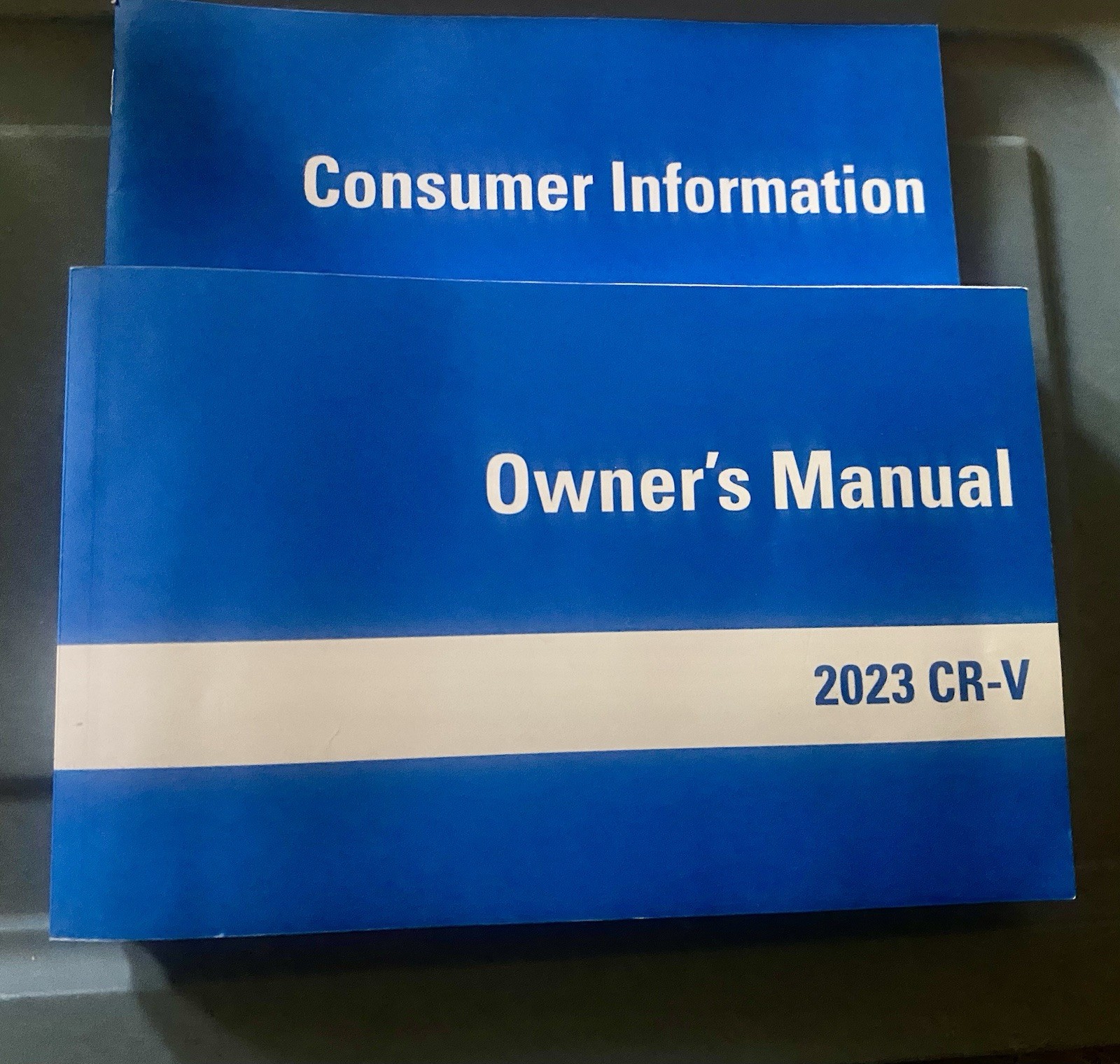 2023 Honda CR-V Owners Manual User Guide Reference Operator Book & ConsumerGuide