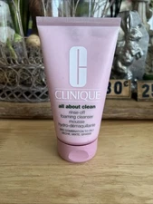 Clinique All About Clean Foaming Face Soap Full Size 5 oz