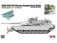 Rye Field Model - Usmc M1A1 Fep Abrams/Combat Dozer Blade With Workable Track Li