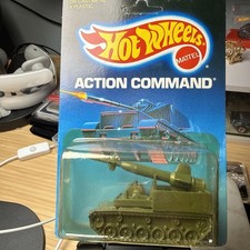 1988 Hot Wheels Action Command Main Line Rocketank #25 #9380 Green (G1)
