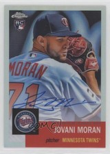 2022 Topps Chrome Platinum Anniversary Refractor 91/199 Jovani Moran Auto 0xi8