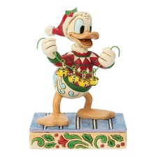 Disney Jim Shore 2026 Santa Donald Duck with Bells Christmas Figurine 6018713