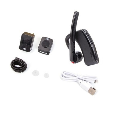 Walkie Talkie M Plug PTT Bluetooth Earpiece Wireless Headset For Motorola