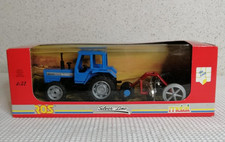 ROS  TRATTORE LANDINI 10000 1:32 + ACCESSORIO - IT COLLEZIONE SILVER - RARISSIMO