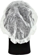 Disposable Bouffant Caps Hair Net, Spun-Bonded Polypropylene, Non-Woven, Medical