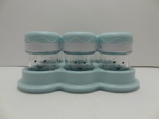 NutriBullet  - Blue - Baby Food Prep set 6 Pack Containers with Tray