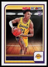 2023-24 Hoops Maxwell Lewis #239 BASKETBALL CARD Rookie Los Angeles Lakers RC