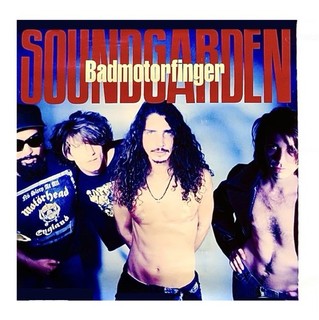 SOUNDGARDEN Rare 1991 Original Official 2 Sided Promo Poster Badmotorfinger