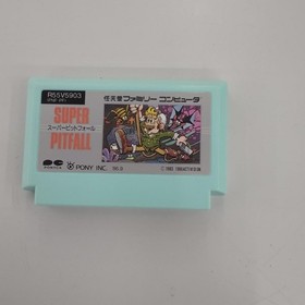 PONYCA Super Pitfall Famicom Game Cartridge Only, Used, Poor Box/Case Condition