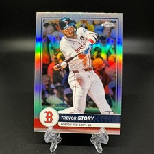 2026 Topps Chrome Flagship Collection Trevor Story #21 Red Sox