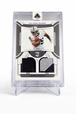 2022 Nation Treasure Zamir White Dual Swatch /49 Raiders