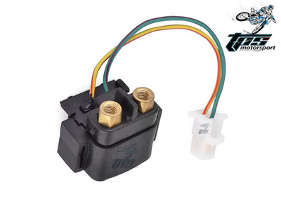 ELEKTRISCHER STARTER MOTOR RELAIS MAGNET PASSEND FÜR: YAMAHA YFM 80 RAPTOR 2004 - 2008